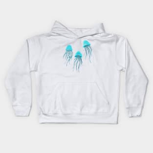 Jellyfish sea life Kids Hoodie